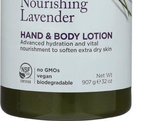 Avalon Organics: Hand & Body Lotion Lavender, 32 Oz - RubertOrganics