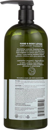Avalon Organics: Hand & Body Lotion Lavender, 32 Oz - RubertOrganics