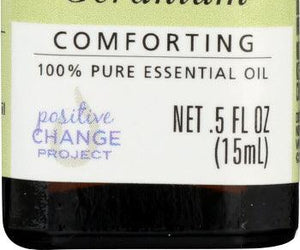 Aura Cacia: 100% Pure Essential Oil Geranium, 0.5 Oz - RubertOrganics