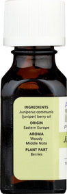 Aura Cacia: 100% Pure Essential Oil Juniper Berry, 0.5 Oz - RubertOrganics