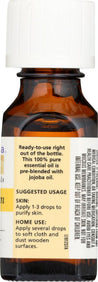 Aura Cacia: Lemon Balm In Jojoba Oil, 0.5 Oz - RubertOrganics