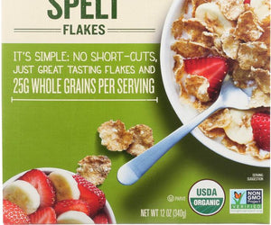 Arrowhead Mills: Organic Spelt Flakes Whole Grain, 12 Oz - RubertOrganics