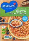 Barbara's: Organic Brown Rice Crisps Cereal, 10 Oz - RubertOrganics