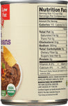 Little Bear: Bearitos Organic Refried Black Beans Vegetarian, 16 Oz