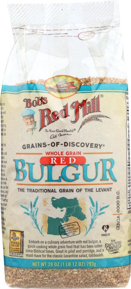 Bobs Red Mill: Whole Grain Red Bulgur, 28 Oz - RubertOrganics