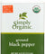 Simply Organic: Ground Black Pepper, 4 Oz