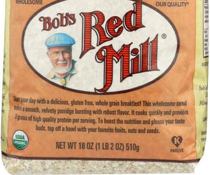 Bobs Red Mill: Organic Creamy Buckwheat Hot Cereal, 18 Oz - RubertOrganics