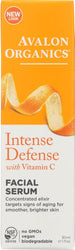 Avalon Organics: Intense Defense Vitamin C Renewal Vitality Facial Serum, 1 Oz - RubertOrganics