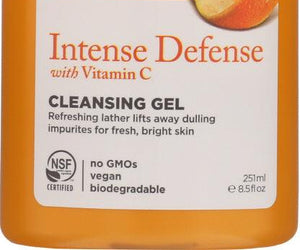 Avalon Organics: Intense Defense Vitamin C Renewal Refreshing Cleansing Gel, 8.5 Oz - RubertOrganics