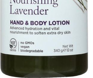 Avalon Organics: Hand & Body Lotion Lavender, 12 Oz - RubertOrganics