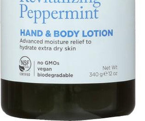 Avalon Organics: Hand & Body Lotion Peppermint, 12 Oz - RubertOrganics