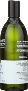 Avalon Organics: Bath & Shower Gel Peppermint, 12 Oz