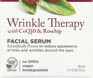 Avalon Organics: Wrinkle Therapy With Coq10 & Rosehip Facial Serum, 0.55 Oz