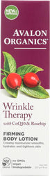 Avalon Organics: Wrinkle Therapy With Coq10 & Rosehip Firming Body Lotion, 8 Oz - RubertOrganics