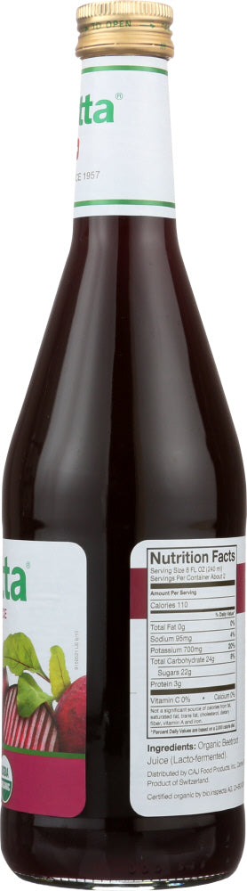 Biotta Organic Beet Juice, 16.9 Oz