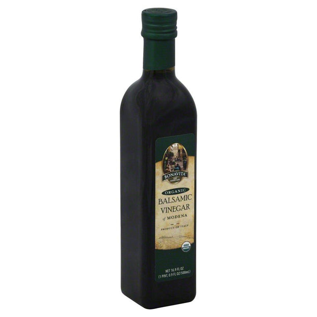 Bonavita: Organic Balsamic Vinegar Of Modena, 16.9 Oz - RubertOrganics