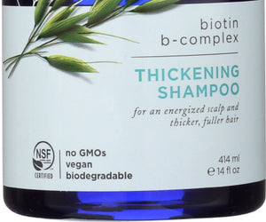 Avalon Organics: Thickening Shampoo Biotin B-complex Therapy, 14 Oz