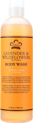 Nubian Heritage: Body Wash Lavender & Wildflowers With Vitamin E, 13 Oz - RubertOrganics