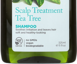Avalon Organics: Shampoo Scalp Treatment Tea Tree, 11 Oz