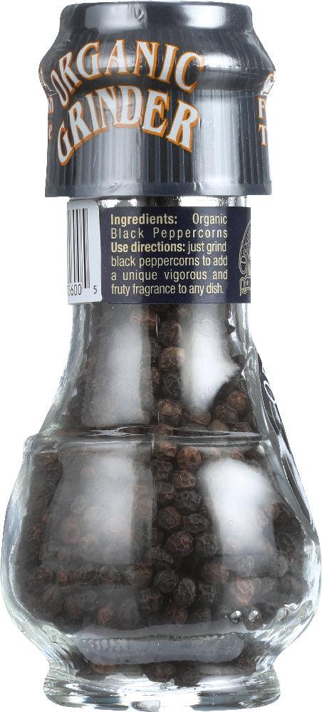 Drogheria & Alimentari: Organic Black Pepper Corns Mill, 1.58 Oz - RubertOrganics