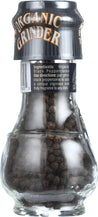 Drogheria & Alimentari: Organic Black Pepper Corns Mill, 1.58 Oz - RubertOrganics