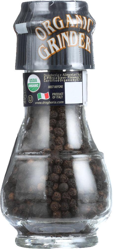 Drogheria & Alimentari: Organic Black Pepper Corns Mill, 1.58 Oz - RubertOrganics