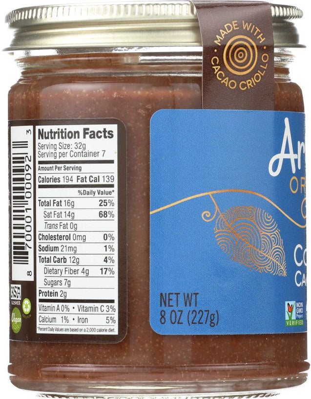 Artisana Organic Raw Coconut Cacao Bliss Nut Butter, 8 Oz - RubertOrganics