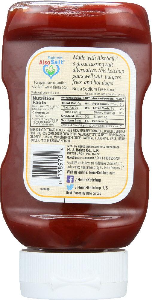 Heinz: Tomato Ketchup No Salt Added, 14 Oz - RubertOrganics