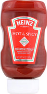 Heinz: Tomato Ketchup Hot And Spicy, 14 Oz - RubertOrganics