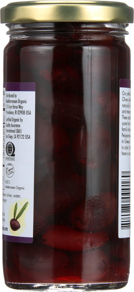 Mediterranean Organics: Organic Pitted Kalamata Olives, 8.1 Oz