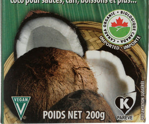 Let's Do Organic: Creamed Coconut Unsweetened, 7 Oz