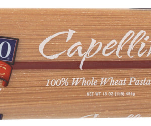 Delallo: Organic Pasta Capellini Whole Wheat No.1, 16 Oz