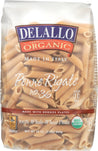 Delallo: Organic Penne Rigate Pasta No.36, 16 Oz