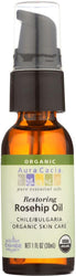 Aura Cacia: Organic Rosehip Oil With Vitamin E Natural Skin Care, 1 Oz - RubertOrganics