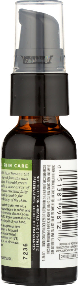 Aura Cacia: Organic Tamanu Oil Nourishing, 1 Oz