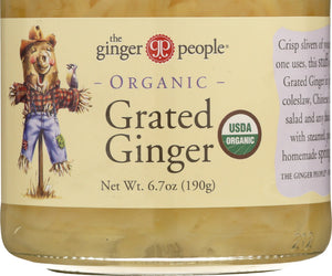 The Ginger People: Organic Grated Ginger, 6.7 Oz
