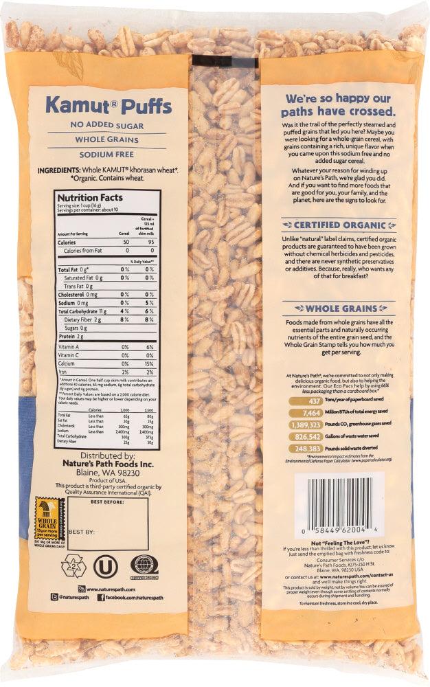 Natures Path: Kamut Puffs Cereal Organic, 6 Oz - RubertOrganics