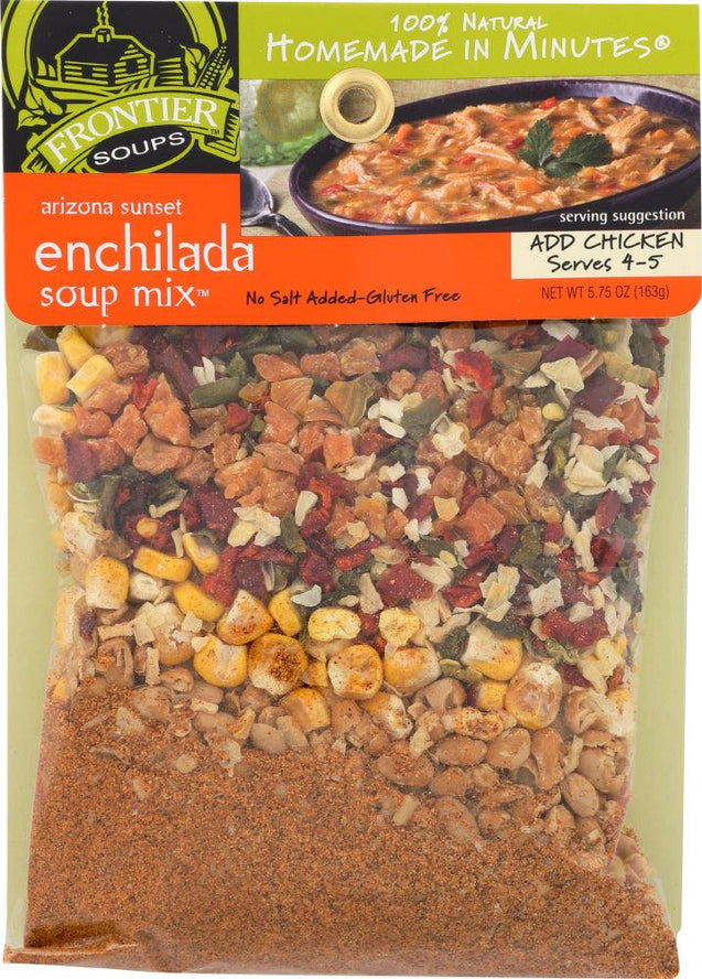 Frontier Soup: Arizona Sunset Enchilada Soup Mix 5.75 Oz - RubertOrganics