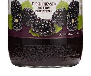 Smart Juice: 100% Juice Organic Black Mulberry, 33.8 Oz
