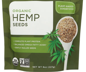 Navitas: Organic Shelled Hemp Seeds, 8 Oz
