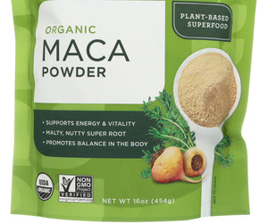 Navitas: Maca Powder Organic, 16 Oz