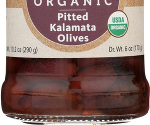 Divina Organic: Kalamata Pitted Olives, 6 Oz - RubertOrganics