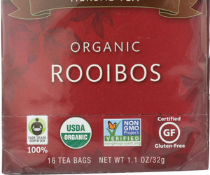 Choice Organic Teas: Organic Rooibos Herbal Tea 16 Tea Bags, 1.27 Oz