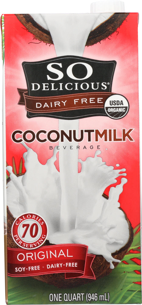So Delicious: Organic Coconut Milk Dairy Free Original, 32 Oz