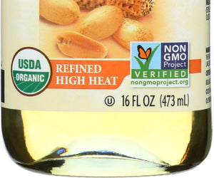 Spectrum Culinary: Organic Peanut Oil Refined, 16 Oz