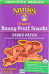 Annie's Homegrown: Organic Bunny Fruit Snacks Berry Patch, 4 Oz