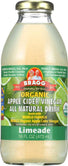 Bragg: Organic Apple Cider Vinegar All Natural Drink Limeade, 16 Oz - RubertOrganics