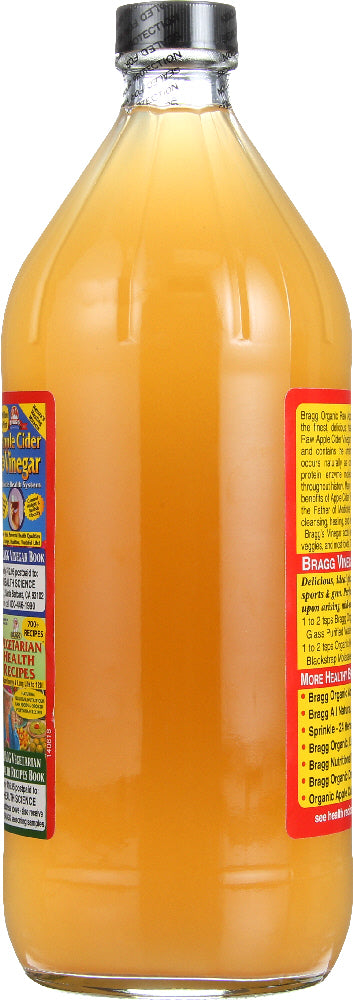 Bragg: Organic Raw & Unfiltered Apple Cider Vinegar, 32 Oz