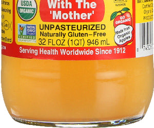 Bragg: Organic Raw & Unfiltered Apple Cider Vinegar, 32 Oz