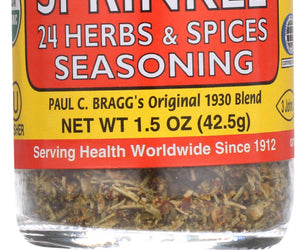 Bragg: Organic Sprinkle 24 Herbs And Spices Seasoning, 1.5 Oz